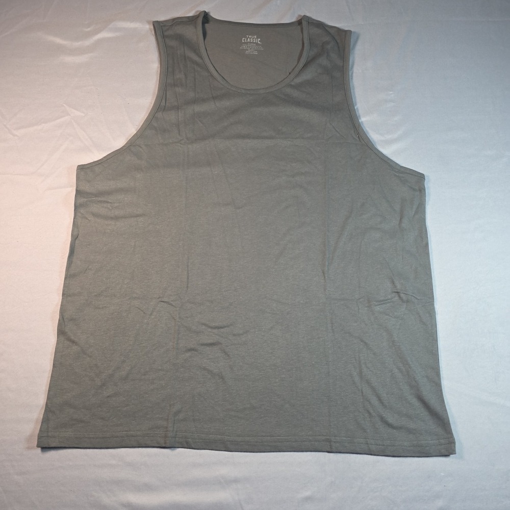 True Classic Tank Top Gray  XL Extra Large